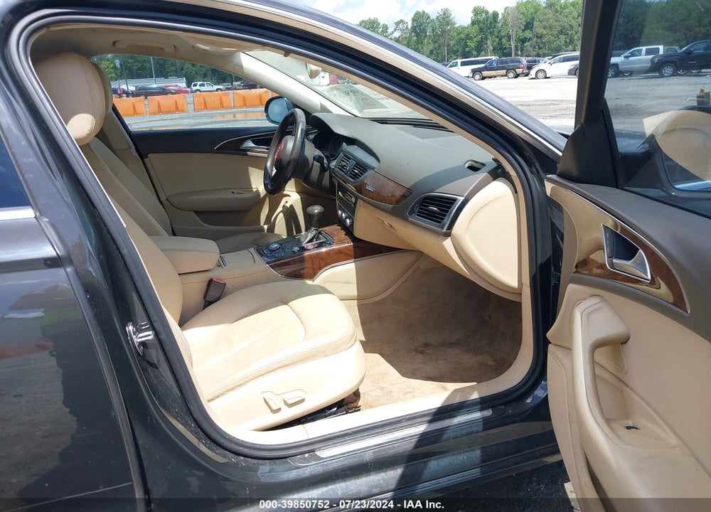 2012 AUDI A6 3.0 PREMIUM VIN: WAUGGAFC2CN139844