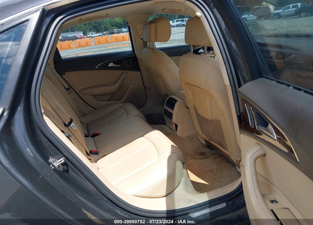 2012 AUDI A6 3.0 PREMIUM VIN: WAUGGAFC2CN139844