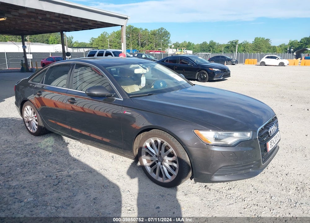 2012 AUDI A6 3.0 PREMIUM VIN: WAUGGAFC2CN139844