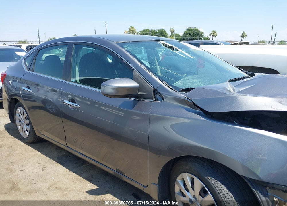 2019 NISSAN SENTRA S VIN: 3N1AB7AP8KY389324