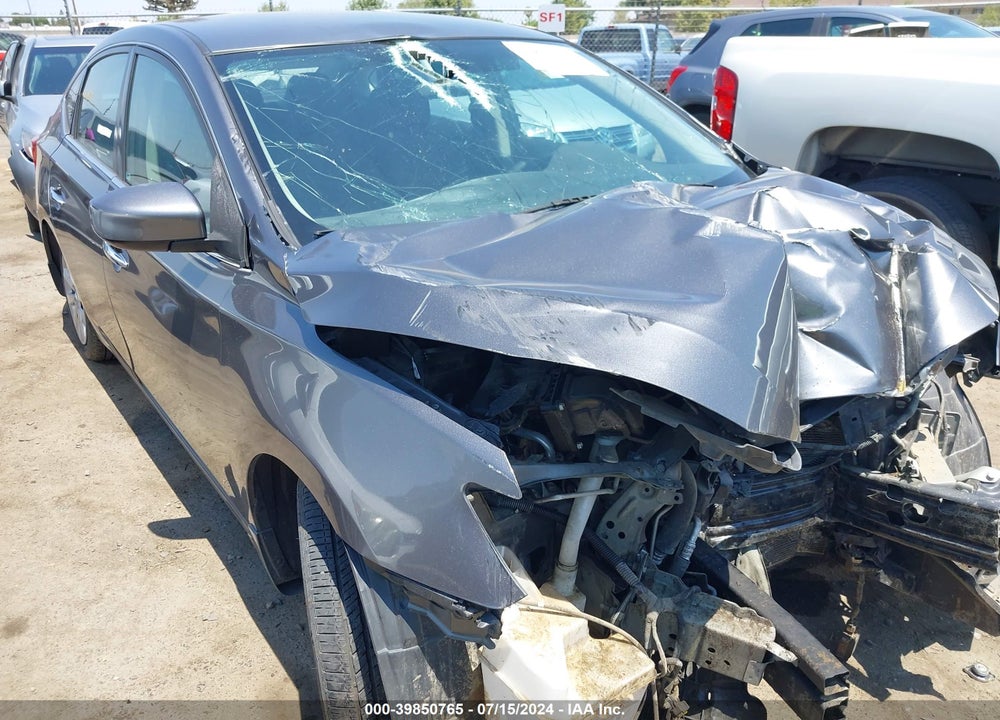 2019 NISSAN SENTRA S VIN: 3N1AB7AP8KY389324