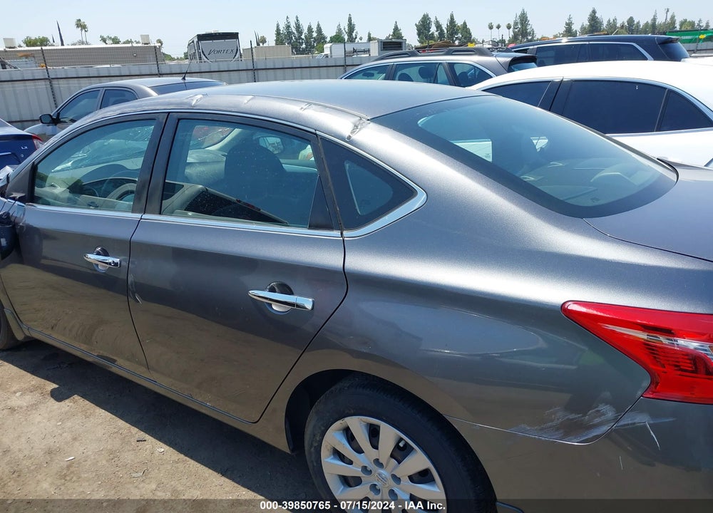2019 NISSAN SENTRA S VIN: 3N1AB7AP8KY389324