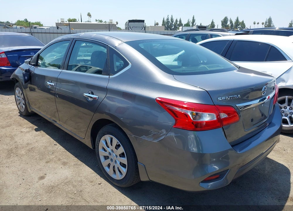 2019 NISSAN SENTRA S VIN: 3N1AB7AP8KY389324