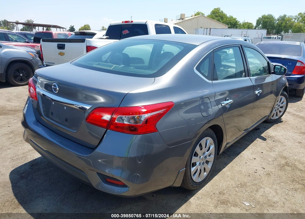 2019 NISSAN SENTRA S VIN: 3N1AB7AP8KY389324
