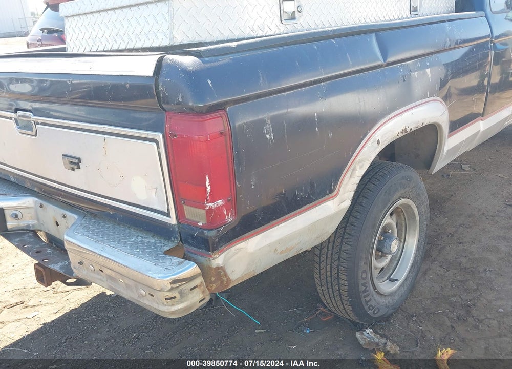 1988 FORD RANGER SUPER CAB VIN: 1FTCR15T6JPA89612