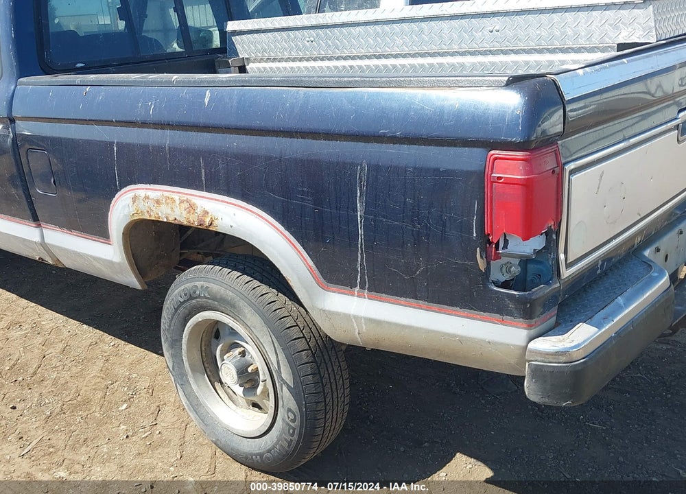 1988 FORD RANGER SUPER CAB VIN: 1FTCR15T6JPA89612