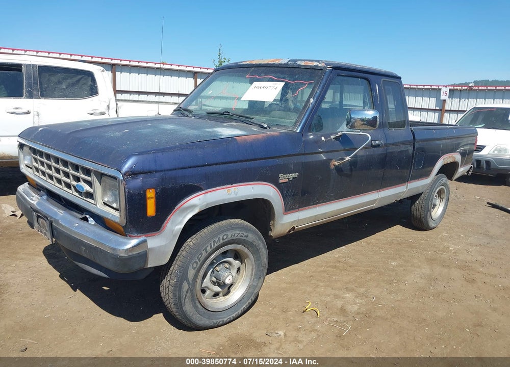 1988 FORD RANGER SUPER CAB VIN: 1FTCR15T6JPA89612