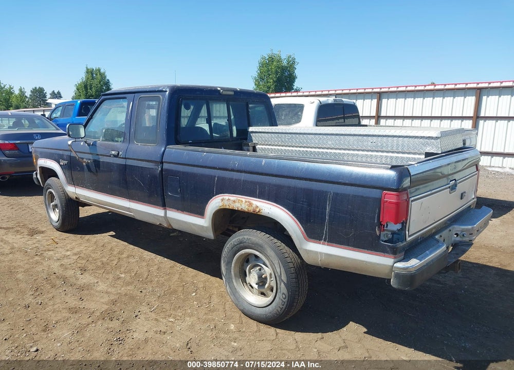 1988 FORD RANGER SUPER CAB VIN: 1FTCR15T6JPA89612