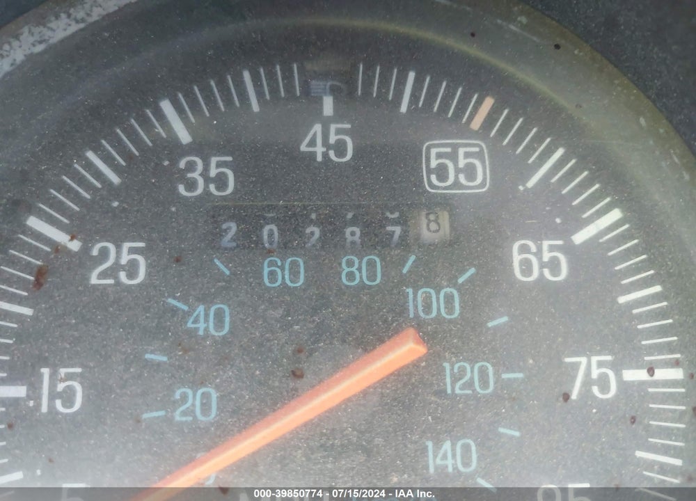 1988 FORD RANGER SUPER CAB VIN: 1FTCR15T6JPA89612