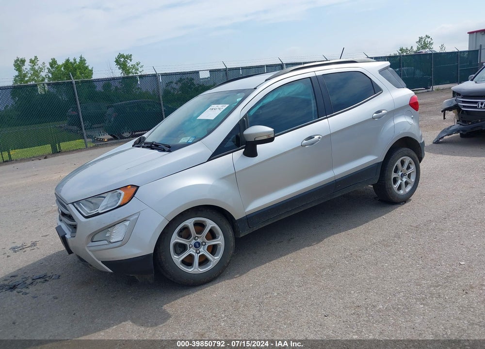 2020 FORD ECOSPORT SE VIN: MAJ6S3GL8LC392773