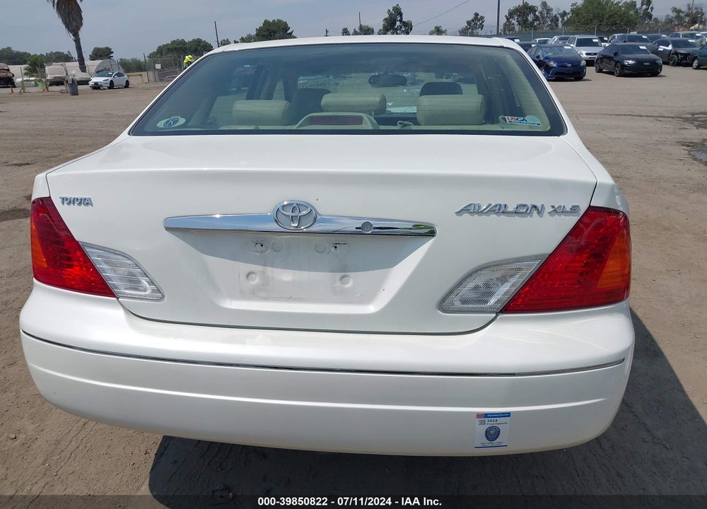 2001 TOYOTA AVALON XLS VIN: 4T1BF28B51U117300