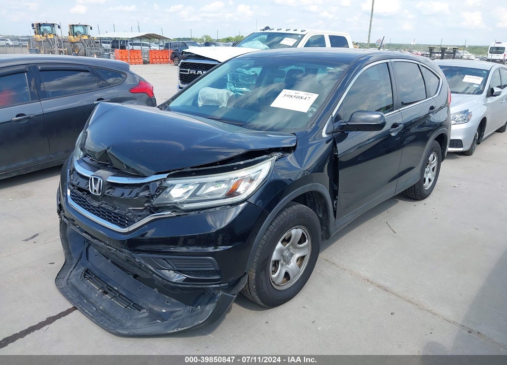 2015 HONDA CR-V LX VIN: 5J6RM4H36FL074770