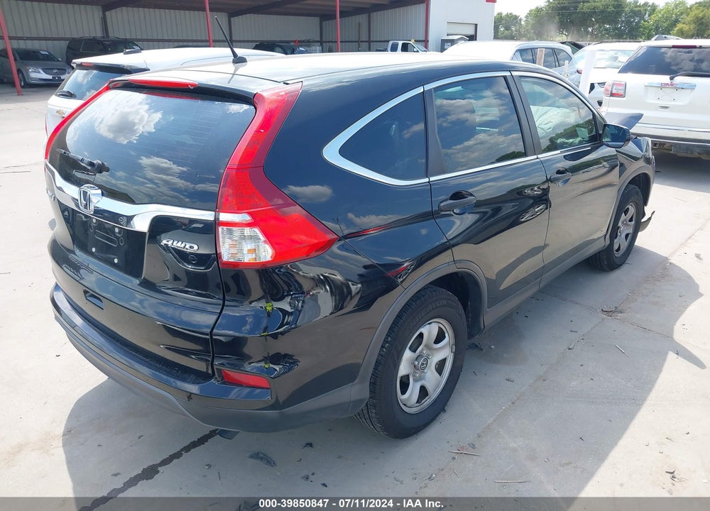 2015 HONDA CR-V LX VIN: 5J6RM4H36FL074770