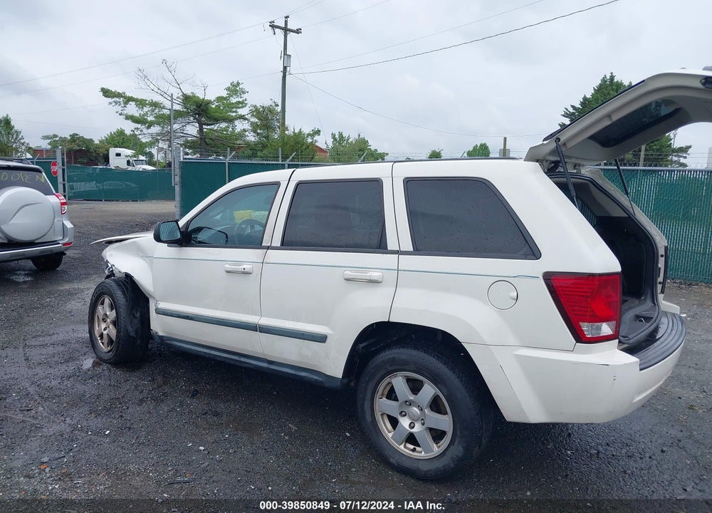2008 JEEP GRAND CHEROKEE VIN: 1J8GR48K88C236979