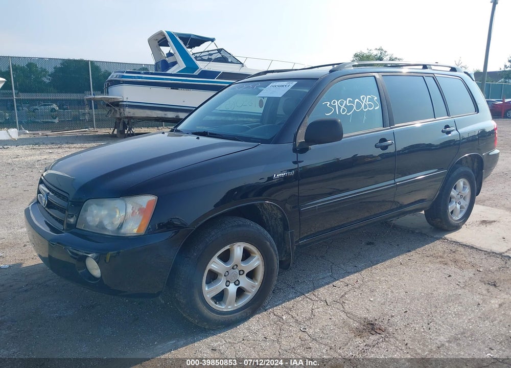 2003 TOYOTA HIGHLANDER LIMITED V6 VIN: JTEHF21A930111134