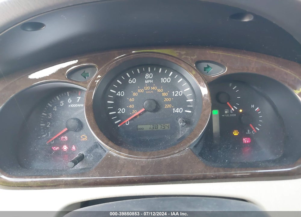 2003 TOYOTA HIGHLANDER LIMITED V6 VIN: JTEHF21A930111134