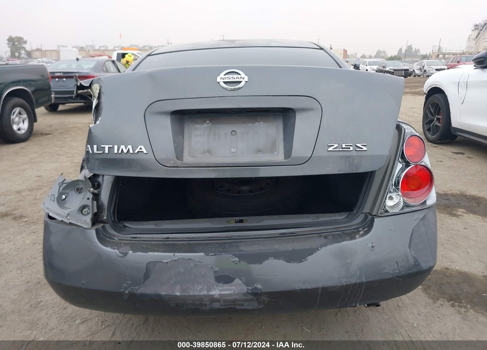 2006 NISSAN ALTIMA 2.5 S VIN: 1N4AL11D96N405729