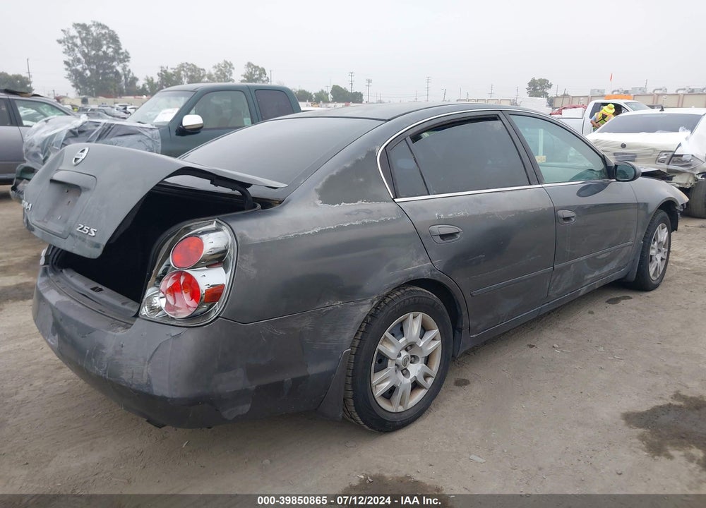 2006 NISSAN ALTIMA 2.5 S VIN: 1N4AL11D96N405729