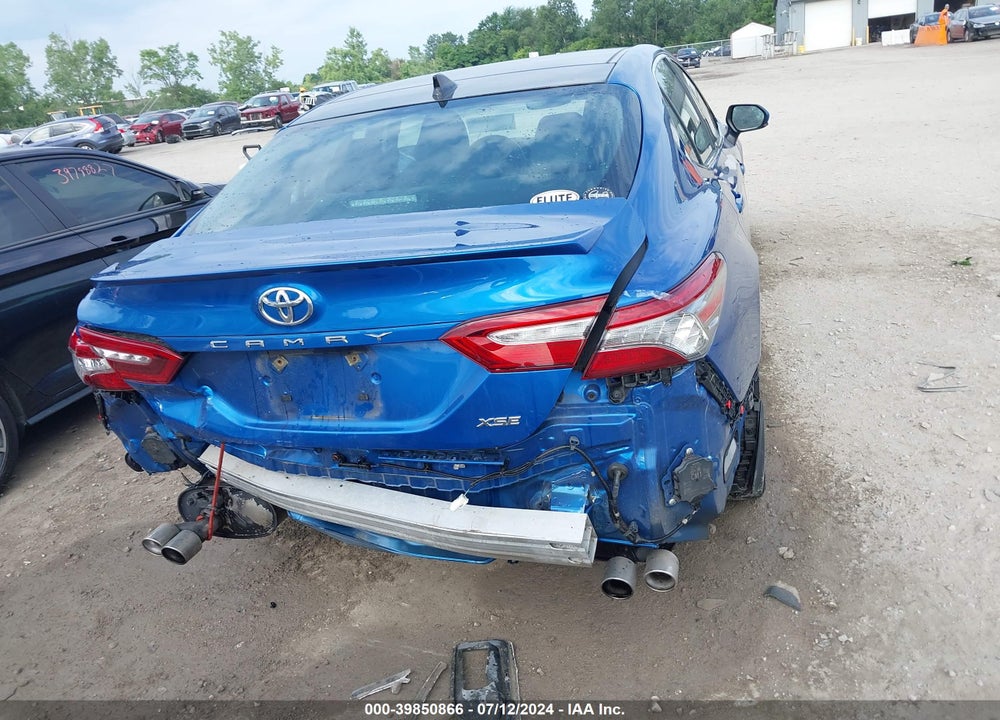 2018 TOYOTA CAMRY XSE V6 VIN: 4T1BZ1HK2JU019584
