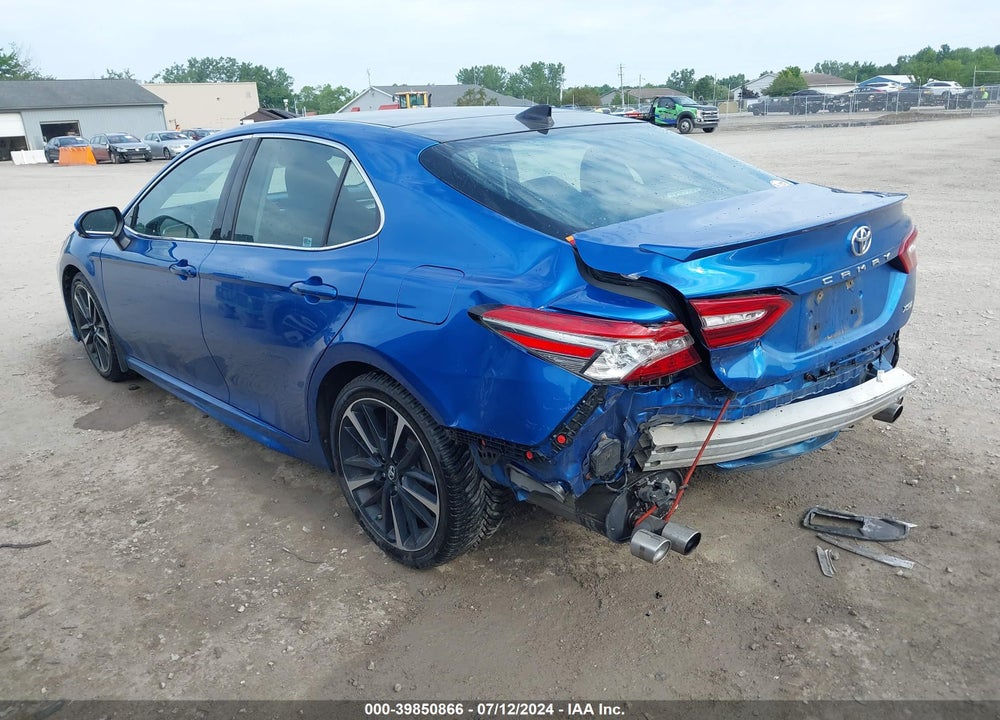 2018 TOYOTA CAMRY XSE V6 VIN: 4T1BZ1HK2JU019584