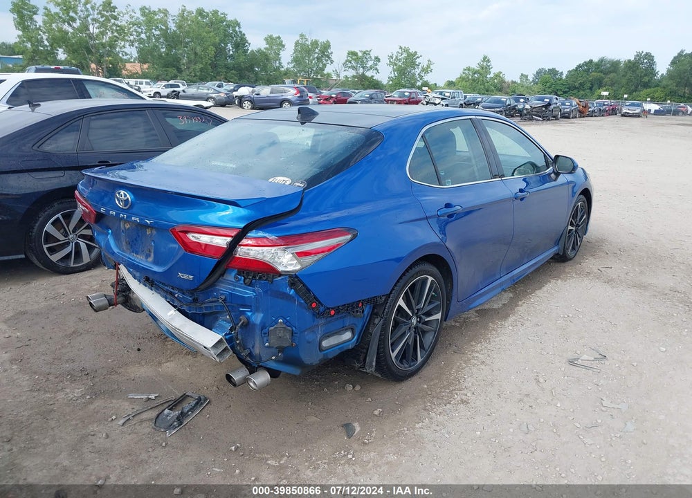 2018 TOYOTA CAMRY XSE V6 VIN: 4T1BZ1HK2JU019584