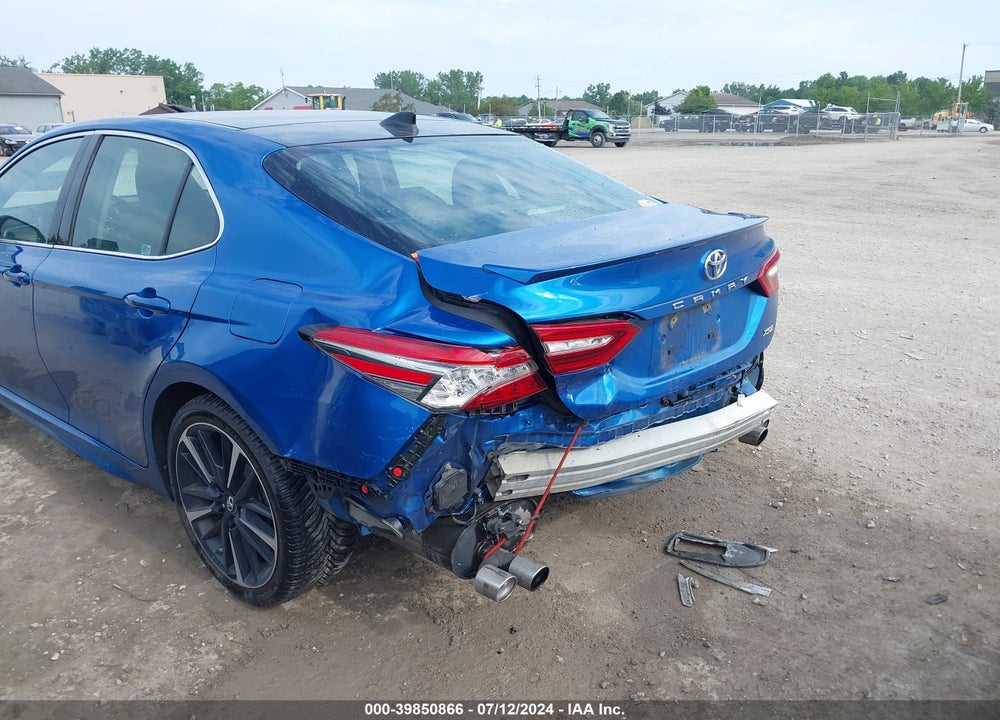 2018 TOYOTA CAMRY XSE V6 VIN: 4T1BZ1HK2JU019584