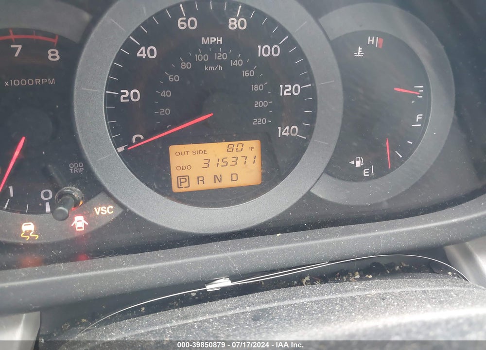 2007 TOYOTA RAV4 VIN: JTMZD33V076029672