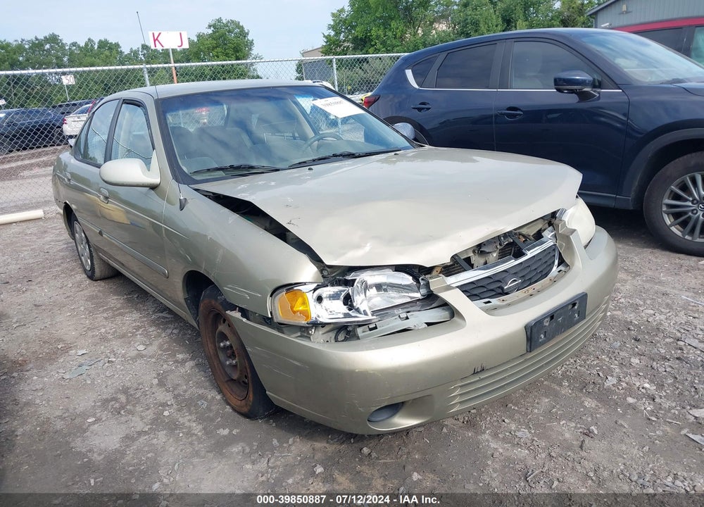 2002 NISSAN SENTRA GXE VIN: 3N1CB51D42L613706