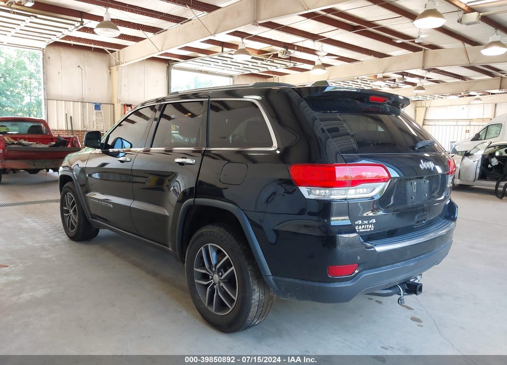 2017 JEEP GRAND CHEROKEE LIMITED 4X4 VIN: 1C4RJFBG0HC742460