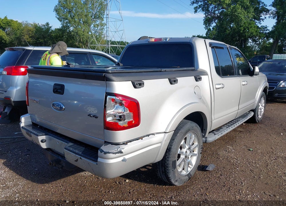 2007 FORD EXPLORER SPORT TRAC LIMITED VIN: 1FMEU53K37UA08502