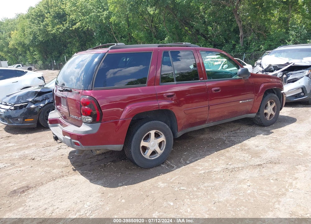 2004 CHEVROLET TRAILBLAZER LT VIN: 1GNDT13S842341675