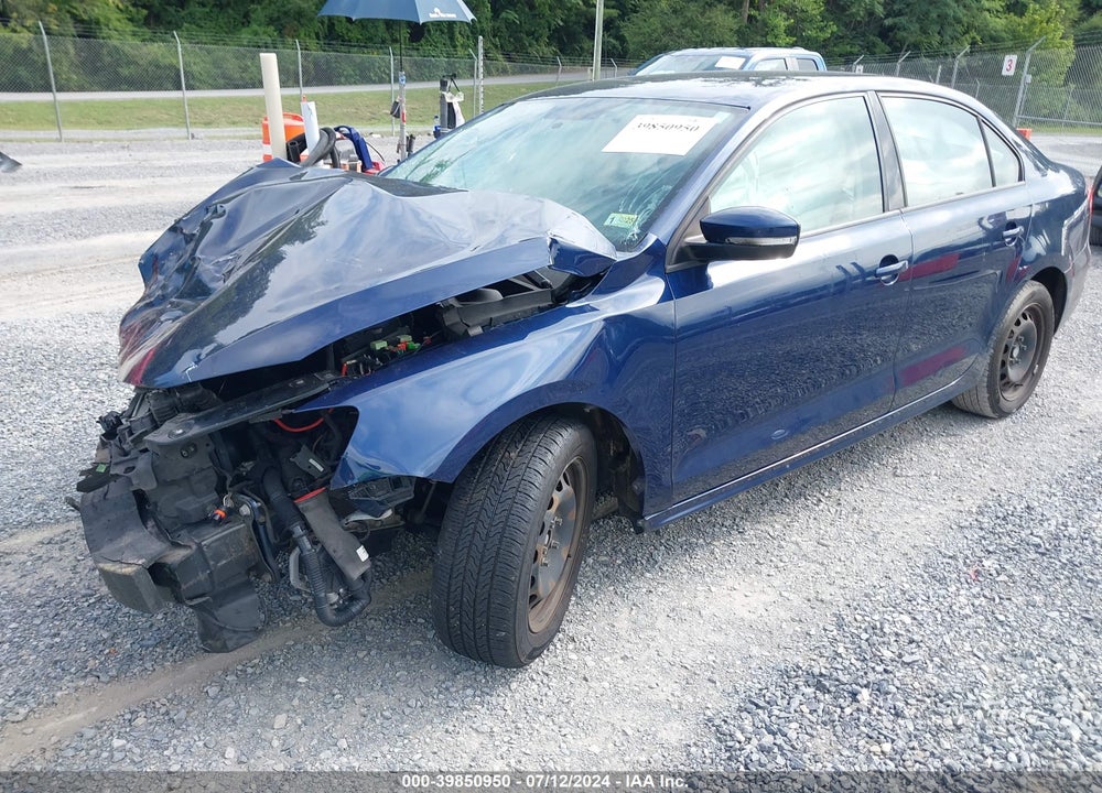 2014 VOLKSWAGEN JETTA 1.8T SE VIN: 3VWD17AJ7EM274862