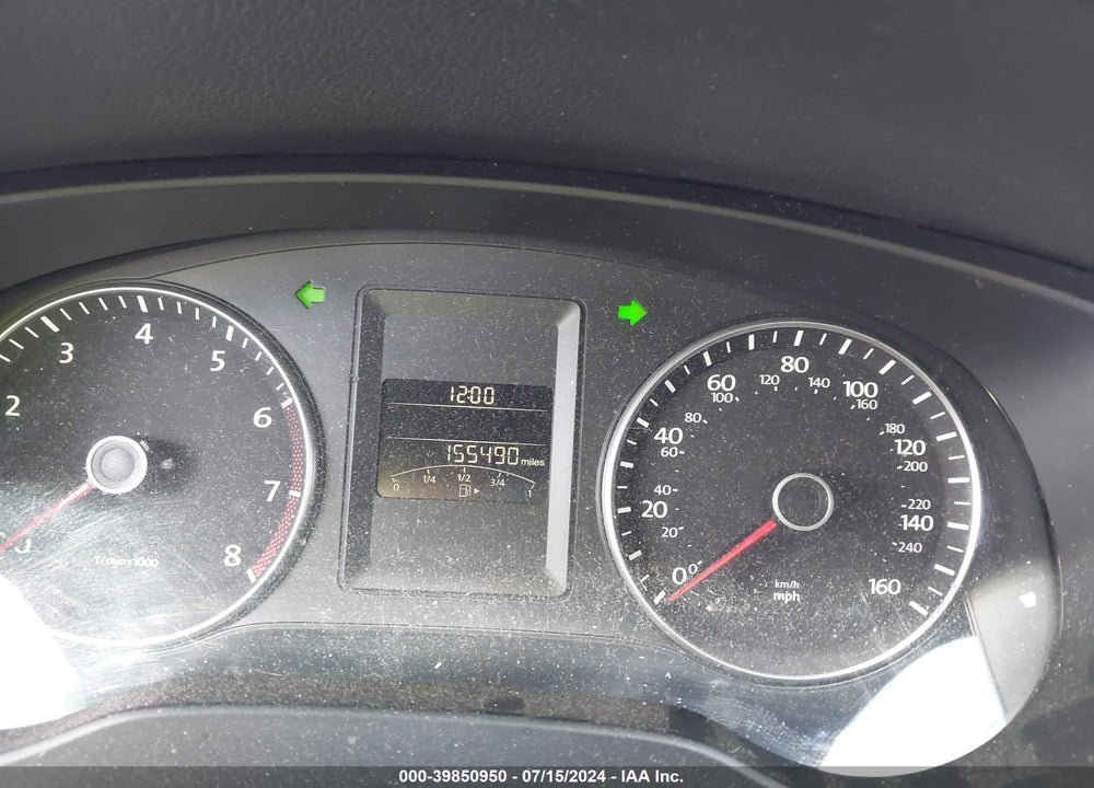 2014 VOLKSWAGEN JETTA 1.8T SE VIN: 3VWD17AJ7EM274862