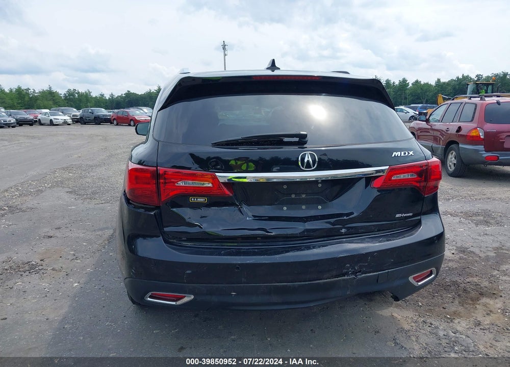 2014 ACURA MDX ADVANCE PKG W/ENTERTAINMENT PKG VIN: 5FRYD4H85EB030479