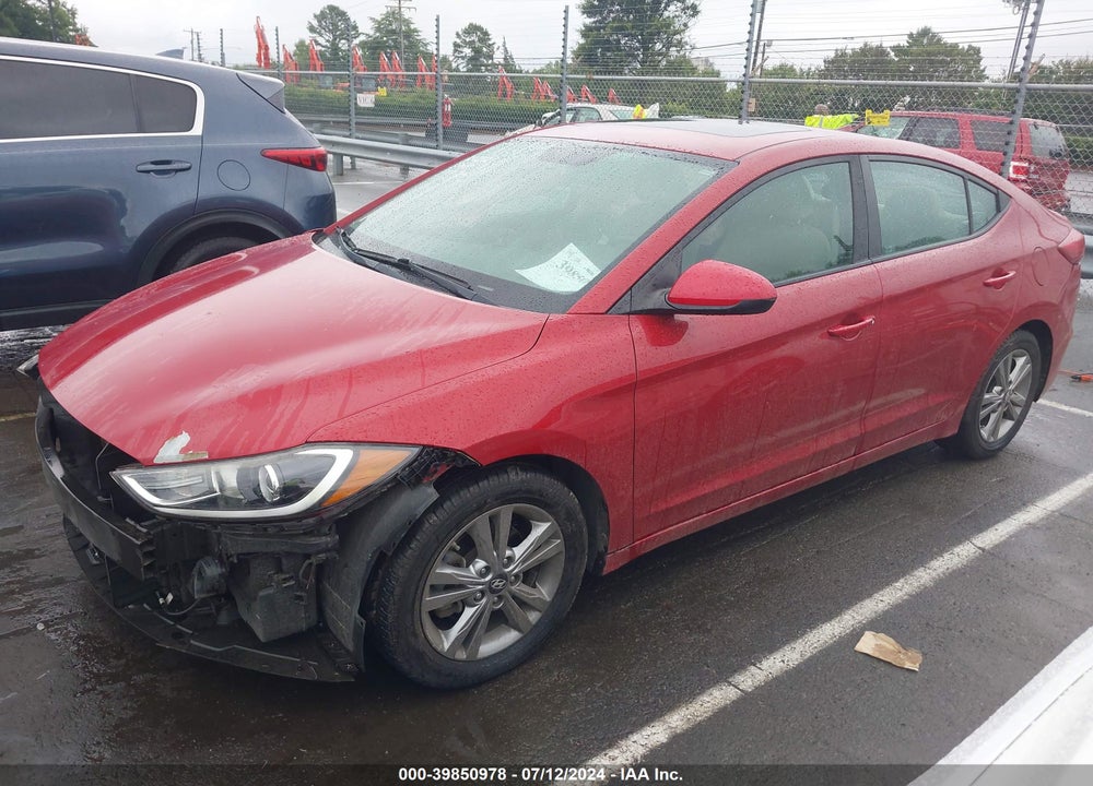 2017 HYUNDAI ELANTRA VALUE EDITION VIN: KMHD84LF6HU242521