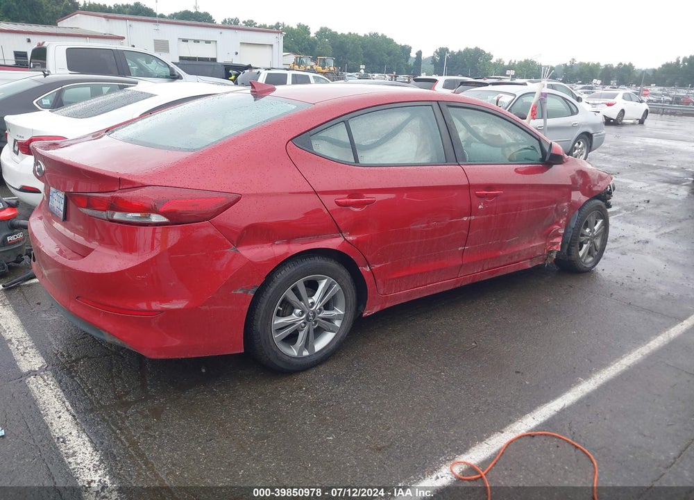 2017 HYUNDAI ELANTRA VALUE EDITION VIN: KMHD84LF6HU242521