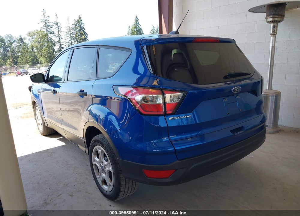 2017 FORD ESCAPE S VIN: 1FMCU0F73HUC91325