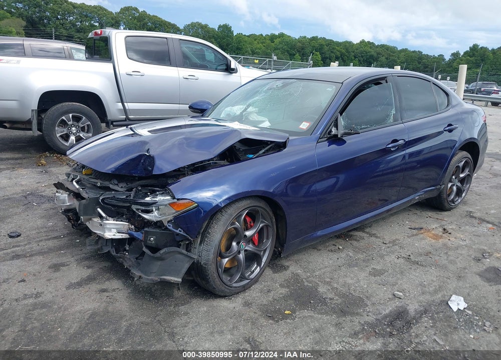 2020 ALFA ROMEO GIULIA TI SPORT AWD VIN: ZARFANBN6L7631768