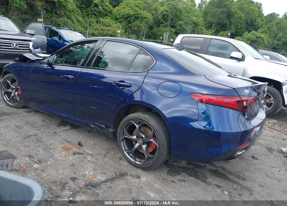 2020 ALFA ROMEO GIULIA TI SPORT AWD VIN: ZARFANBN6L7631768
