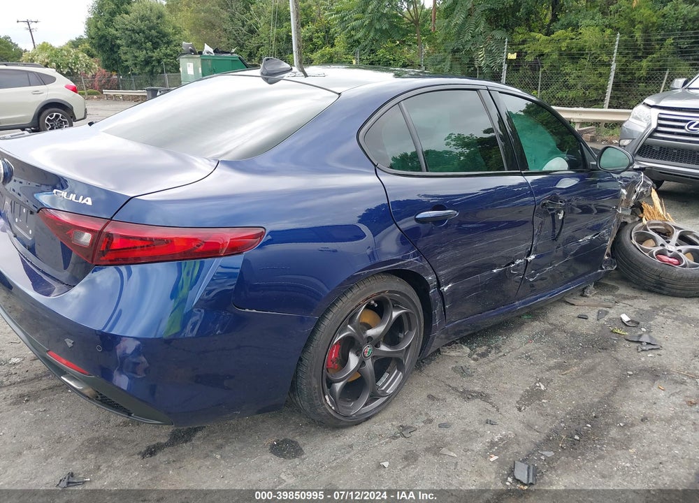 2020 ALFA ROMEO GIULIA TI SPORT AWD VIN: ZARFANBN6L7631768