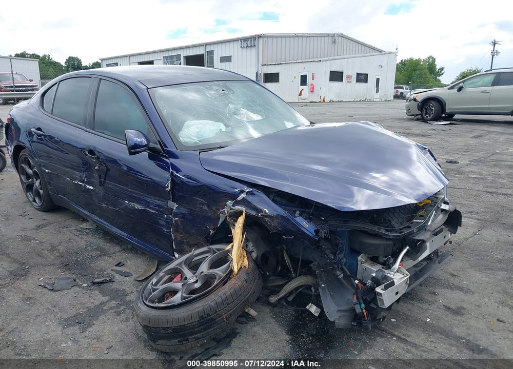 2020 ALFA ROMEO GIULIA TI SPORT AWD VIN: ZARFANBN6L7631768