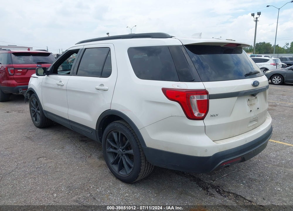 2017 FORD EXPLORER XLT VIN: 1FM5K7D81HGC31450