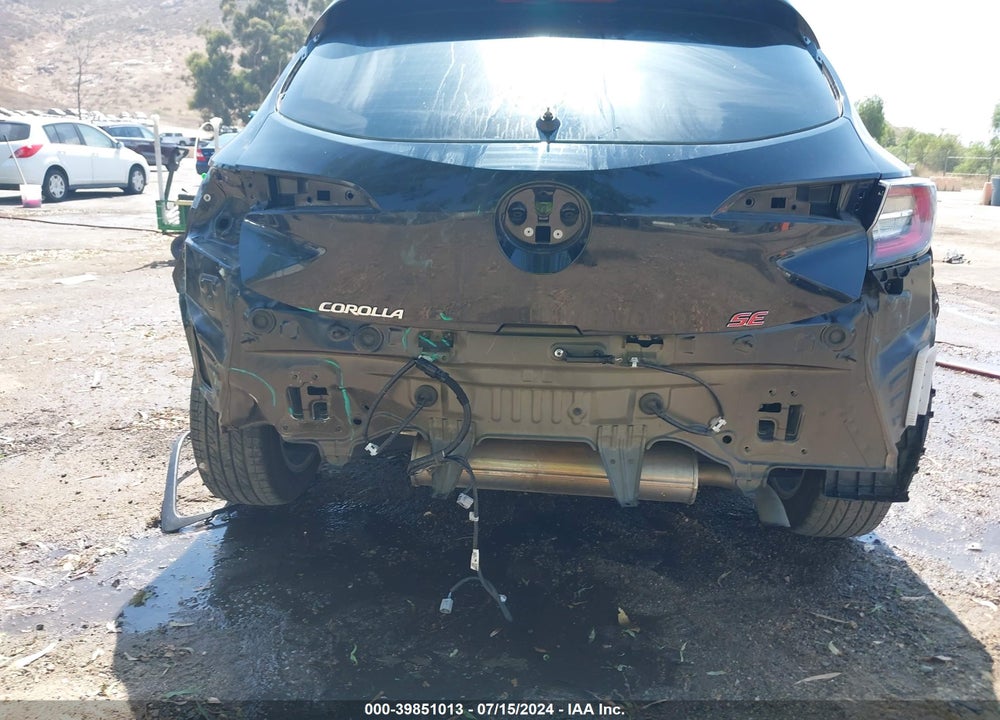 2022 TOYOTA COROLLA SE VIN: JTND4MBE6N3182536
