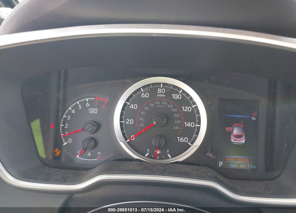 2022 TOYOTA COROLLA SE VIN: JTND4MBE6N3182536