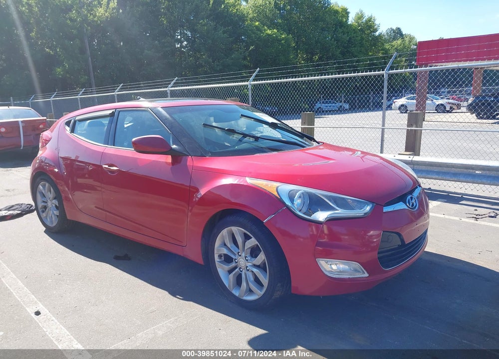 2013 HYUNDAI VELOSTER BASE W/GRAY VIN: KMHTC6AD5DU139057