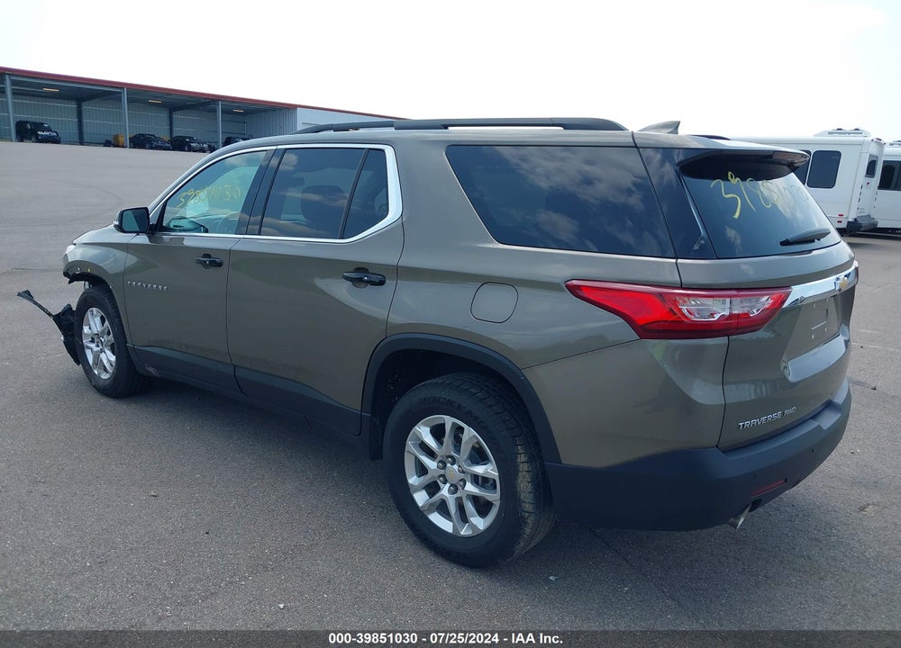2020 CHEVROLET TRAVERSE AWD LT CLOTH VIN: 1GNEVGKW4LJ135148