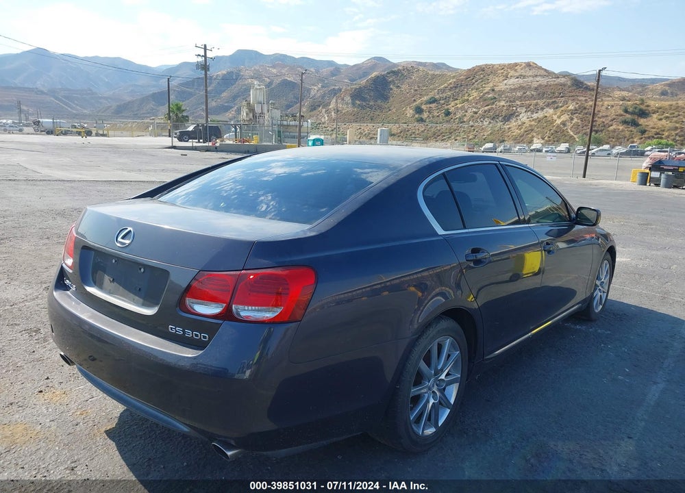 2006 LEXUS GS 300 VIN: JTHBH96SX65005635
