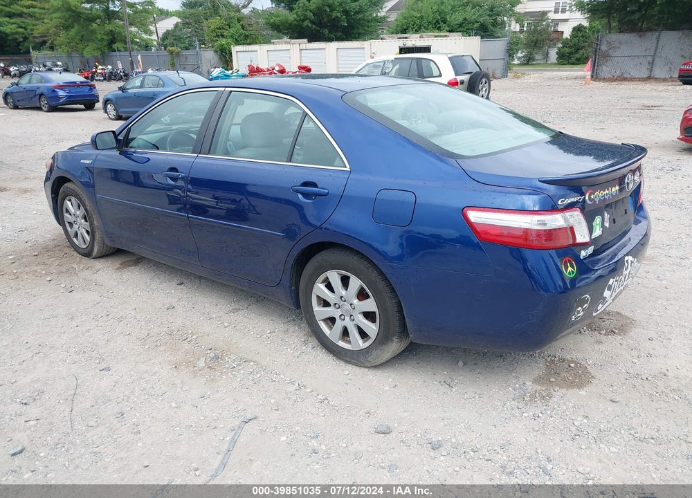 2007 TOYOTA CAMRY HYBRID VIN: JTNBB46K273043195