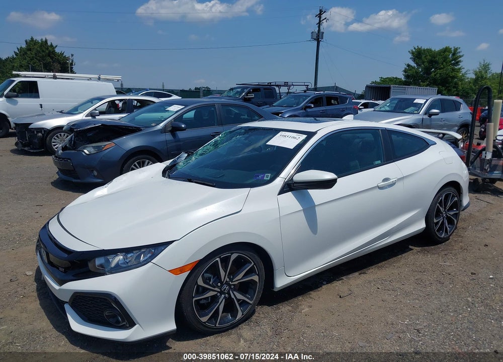 2019 HONDA CIVIC SI VIN: 2HGFC3A56KH754288
