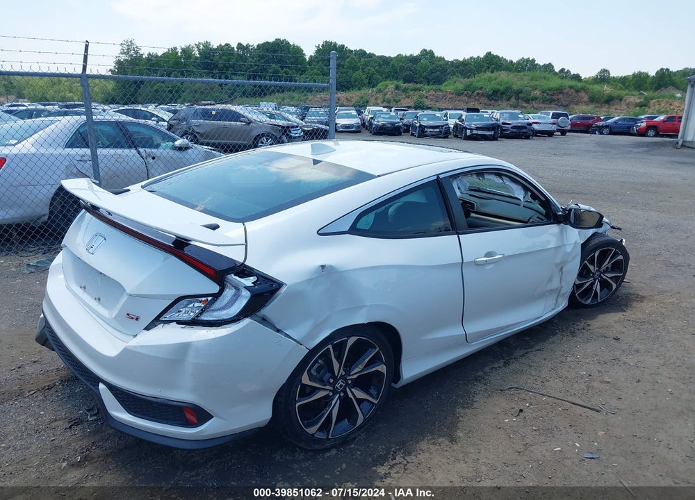 2019 HONDA CIVIC SI VIN: 2HGFC3A56KH754288
